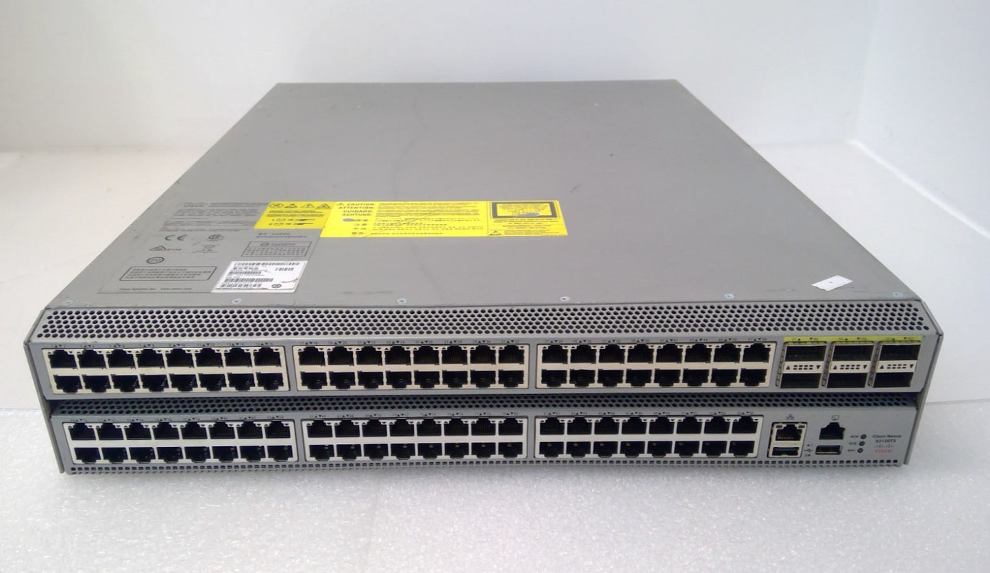 Cisco Nexus N9K-C93120TX SWITCH 96 Port 10GBASE-T 10Gb 6Port 40GBASE