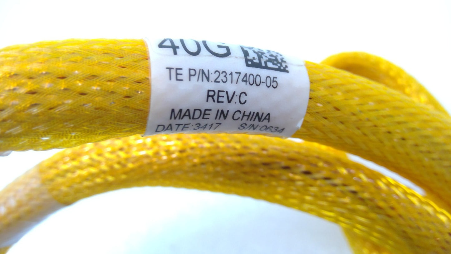 TE Connectivity 16001354-03 High Speed Cable Assembly 2317400-05