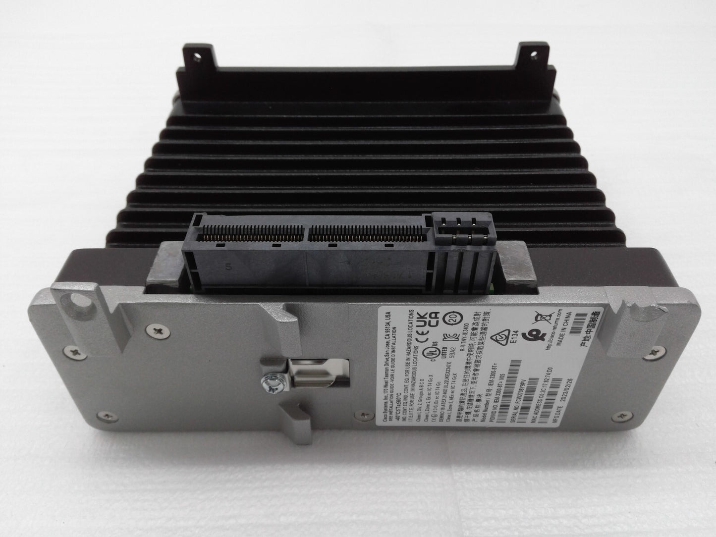 Cisco Catalyst IE3300 Rugged 8Port GE Copper Expansion Module IEM-3300-8T*Detail