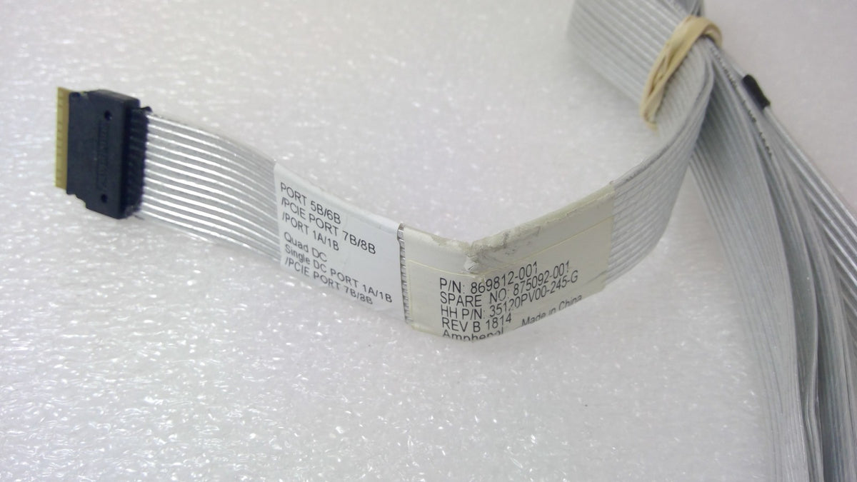 HPE 869812-001 870592-001 ProLiant DL380 Gen10 NVMe SlimSAS Server Cable Kit