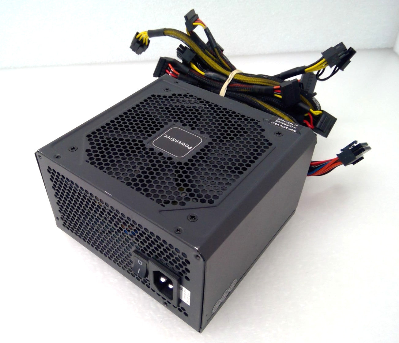 PowerSpec PS500WF 500W ATX 80 Plus Power Supply, 24 Pin, SATA, PCIe, Black