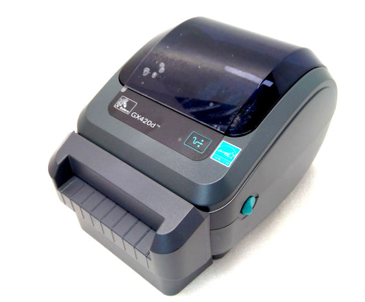Zebra GX420d Direct Thermal Desktop Printer GX42-202412-000 W/CUTTER