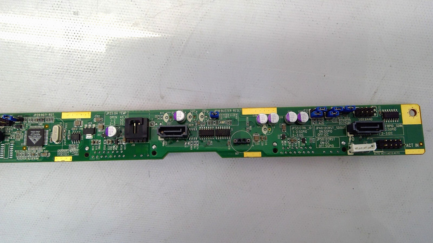 *LOT OF 2*  Supermicro SAS815TQ 4-Port SAS/SATA 3.5" Hard Drive Backplane