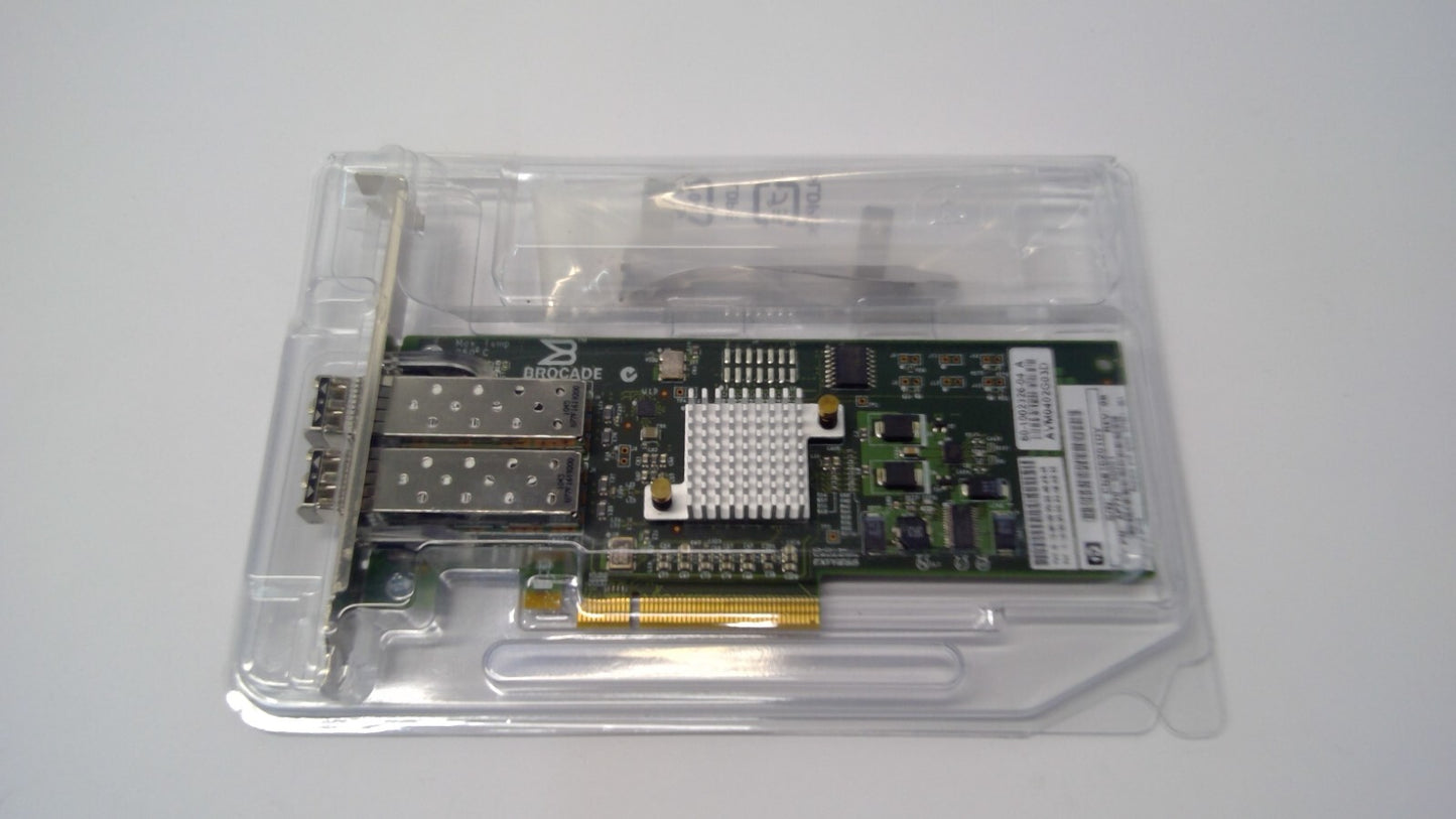 AP770B AP770A AP770-60002 571521-002 HPE 82b 8GB Dual Port PCI-e FC HBA & 2x SFP