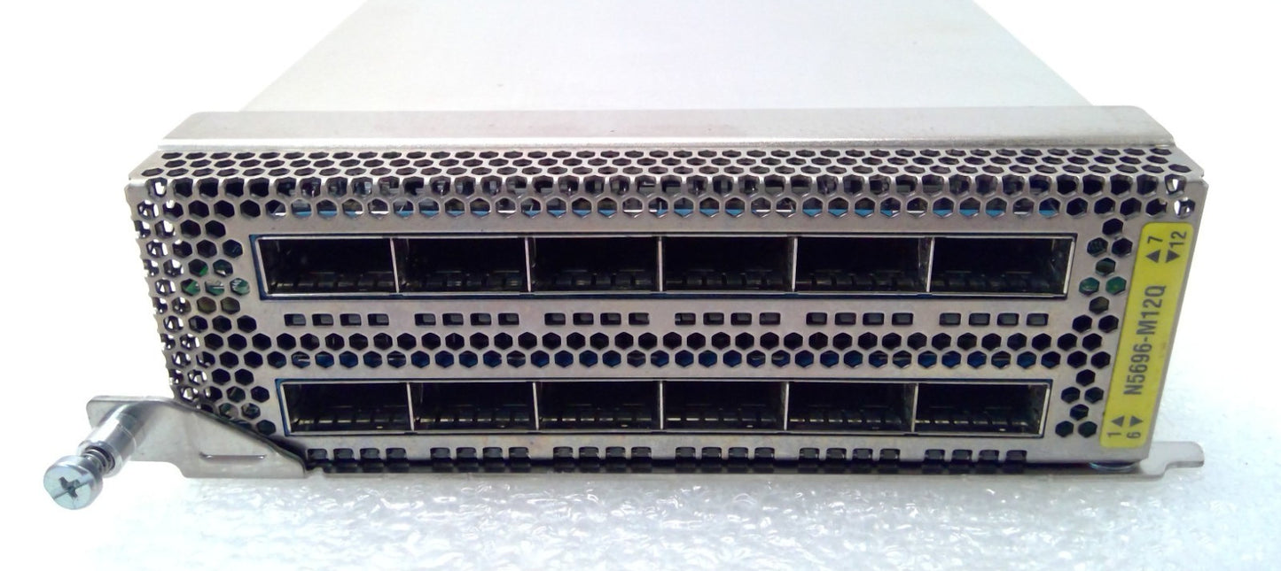 Cisco Nexus 5696Q switch chassis expansion module N5696-M12Q 12 x 40G QSFP+
