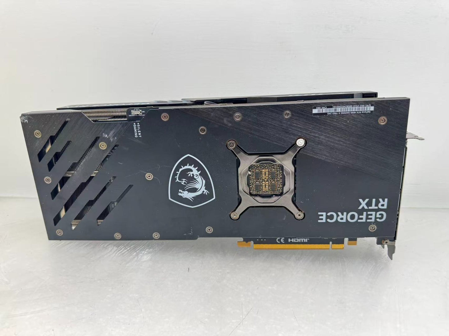 *Read*MSI GAMING X TRIO RTX 4090 24GB GDDR6X Gaming Graphic Card*Not Working*