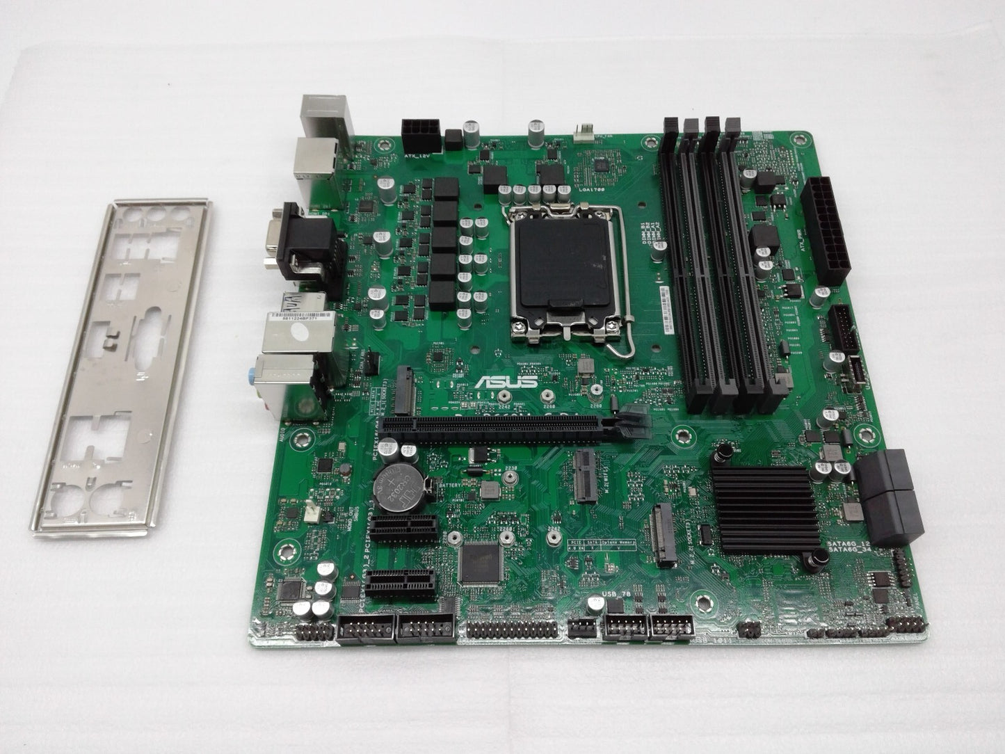 Asus PRO B660M-C D4 Intel LGA1700 DDR4 mATX  Motherboard w/Shield
