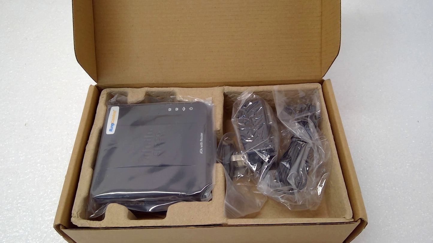 CISCO 74-9318-05 SPA122 ANALOG ATA ROUTER NEW OPEN BOX