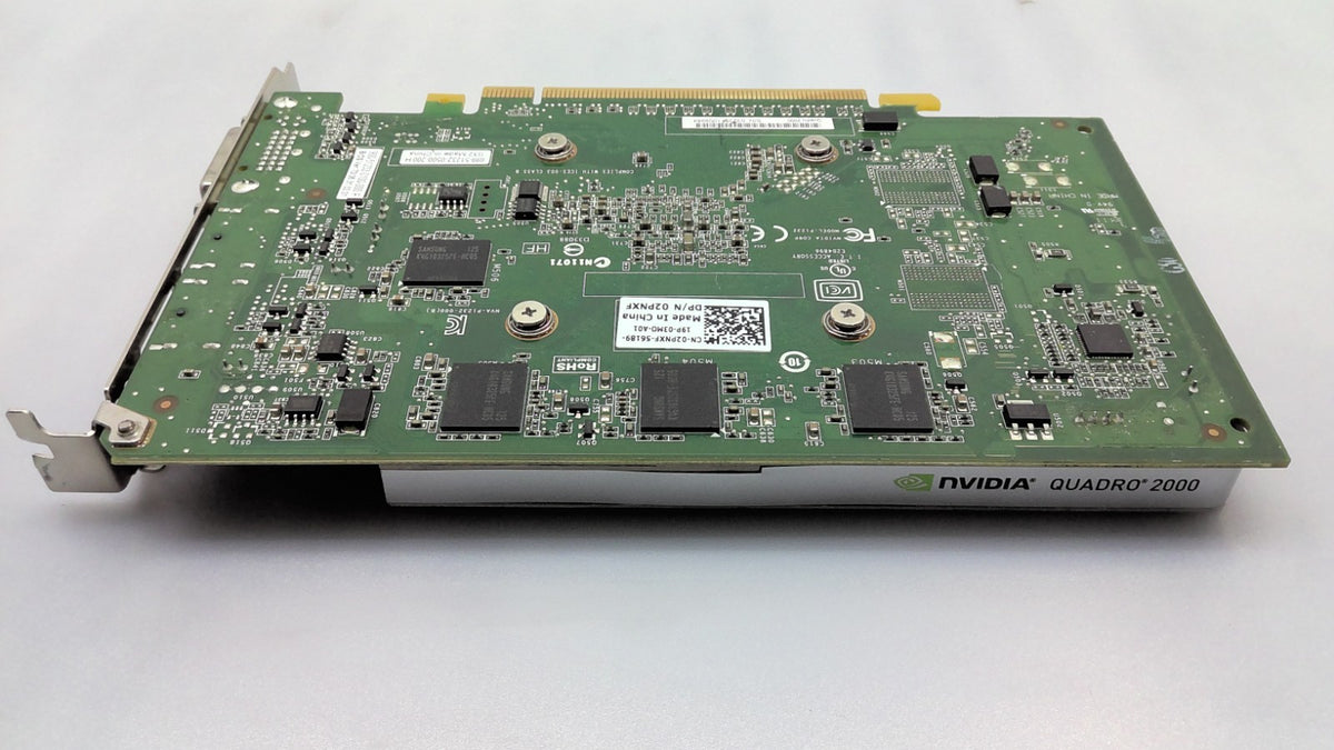 Dell NVIDIA Quadro 2000 1GB GDDR5 PCI Express PCIe Video Graphics Card 02PNXF