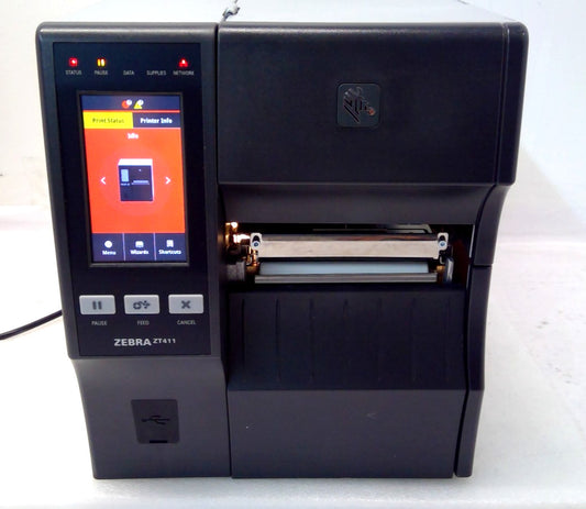 Zebra ZT411 Thermal Transfer & Direct Label Printer ZT41142-T010000Z