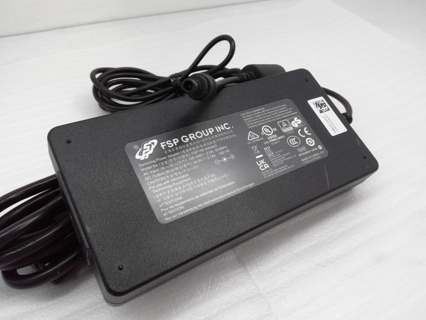 Genuine FSP 54V 2.78A 150W Switching Power Supply Adapter FSP150-AWAN3 5.5m Plug