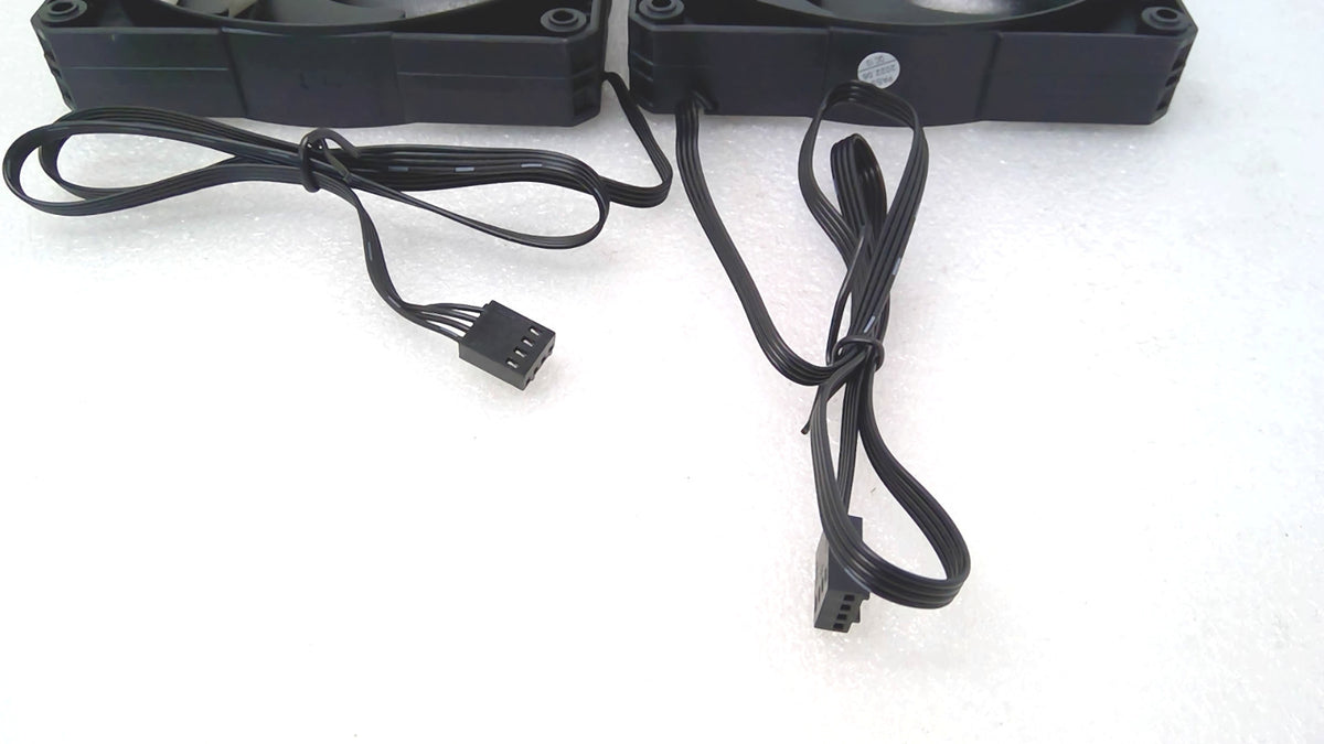 *2x*Phanteks SK120 PWM FAN 120mm Fan High Airflow Rubber Dampening Washers Black