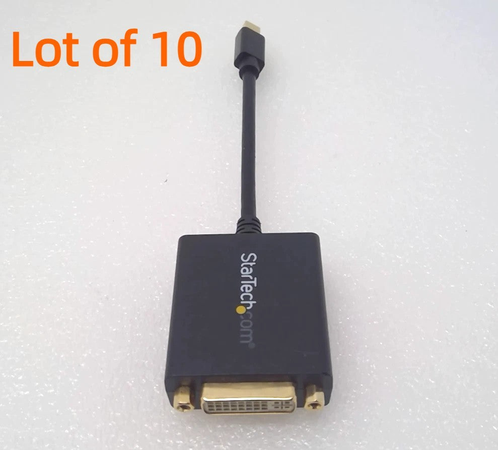 *Lot of 10* STARTECH MDP2DVI Mini Display Port to DVI Video Adapter Converter