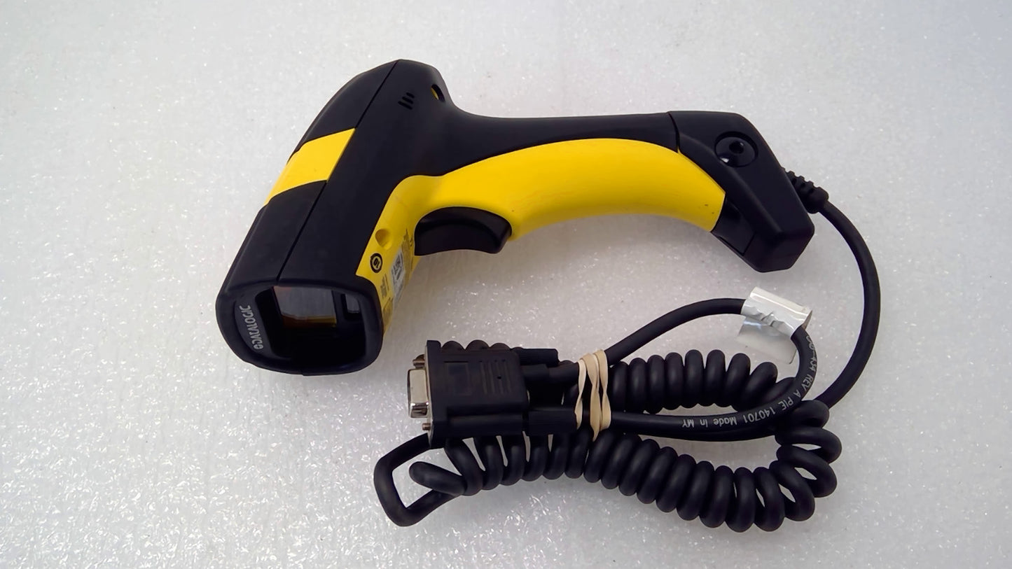 Datalogic PowerScan D8330 1D 2D Handheld Barcode Scanner W/Cable (Tip DB9 Female
