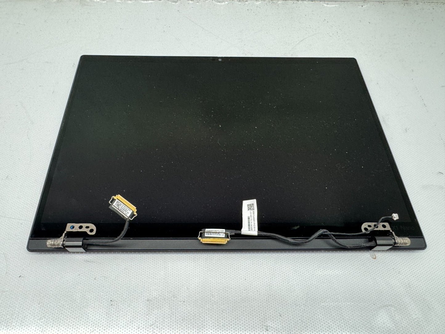 Lenovo X1 Nano Gen 1 14" 2160 x 1350 Glossy Screen Complete Assembly Black