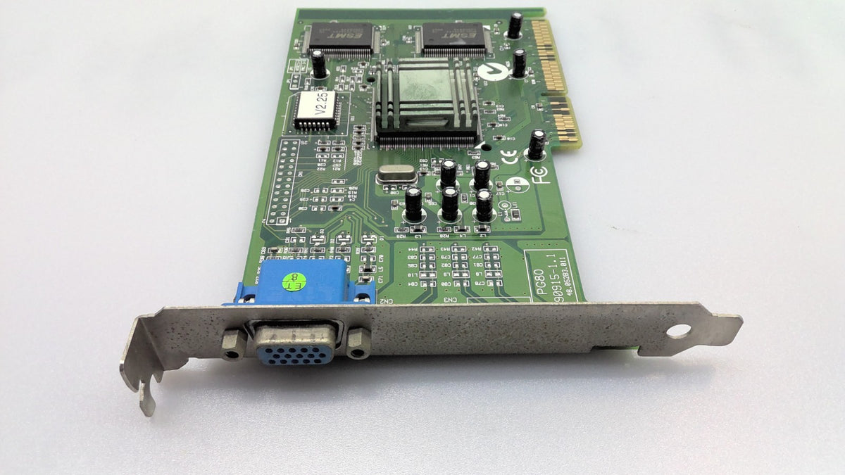 Vintage AOpen PG80 AGP 3.3V VGA Video Card P/N 90.05210.694 90915-1.1
