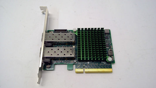 SuperMicro AOC-STGN-I2S Rev 2.11 Dual-Port SFP+ 10 GigabiT High Profile Card