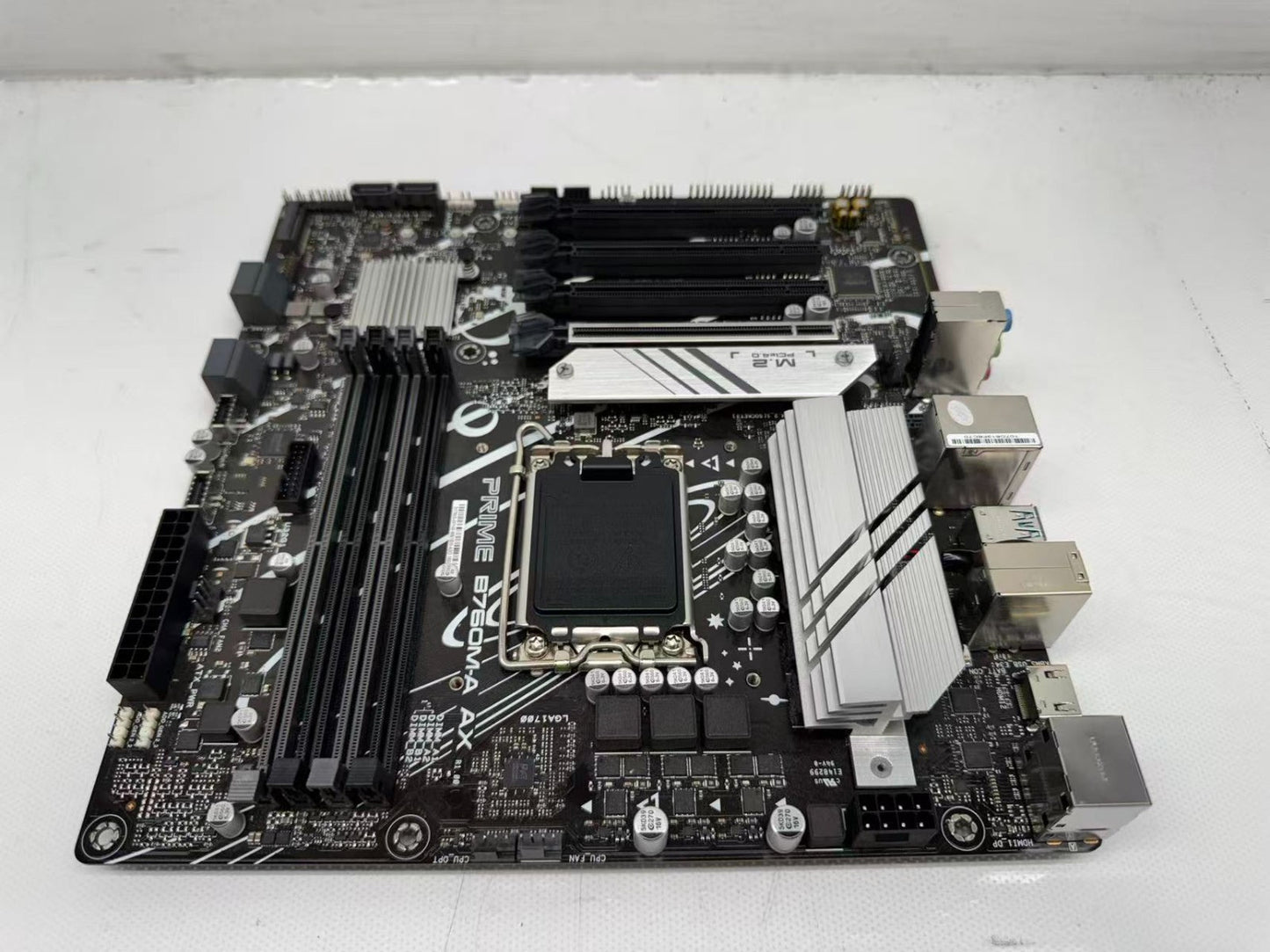 ASUS PRIME B760M-A AX micro ATX Motherboard Intel Socket LGA1700 DDR5 No WIFI