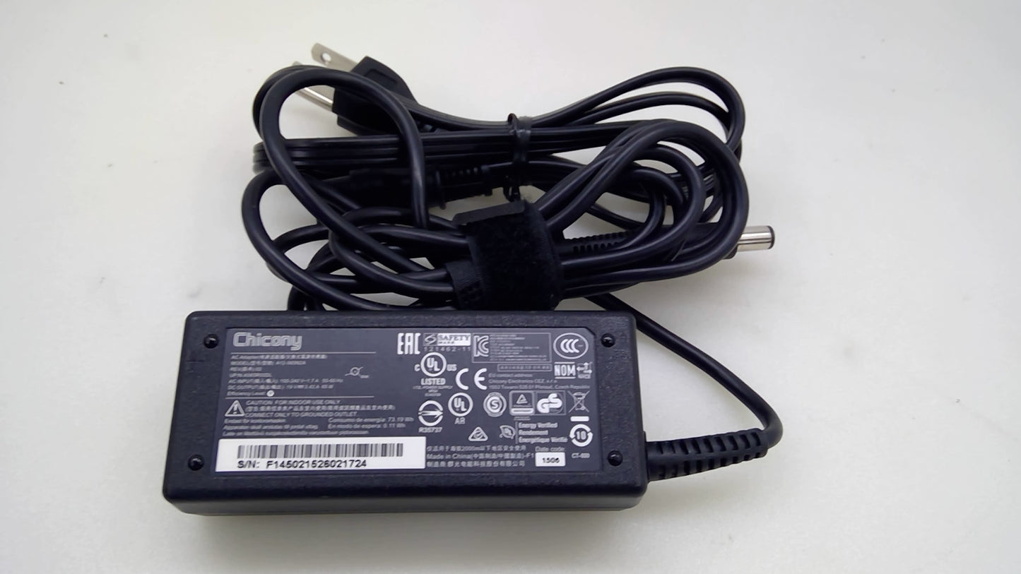Genuine Chicony 65W AC Adapter for HP Compaq A12-065N2A A065R00DL 7.4x5.0mm