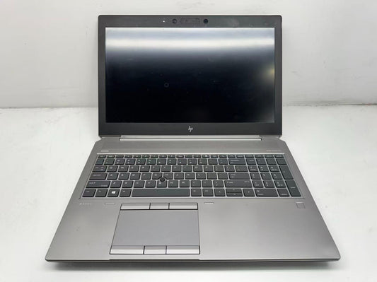HP ZBook 15 G6 Intel i7-9750H@2.60Ghz 32GB RAM 256GB SSD T2000 Win 11 No/AC