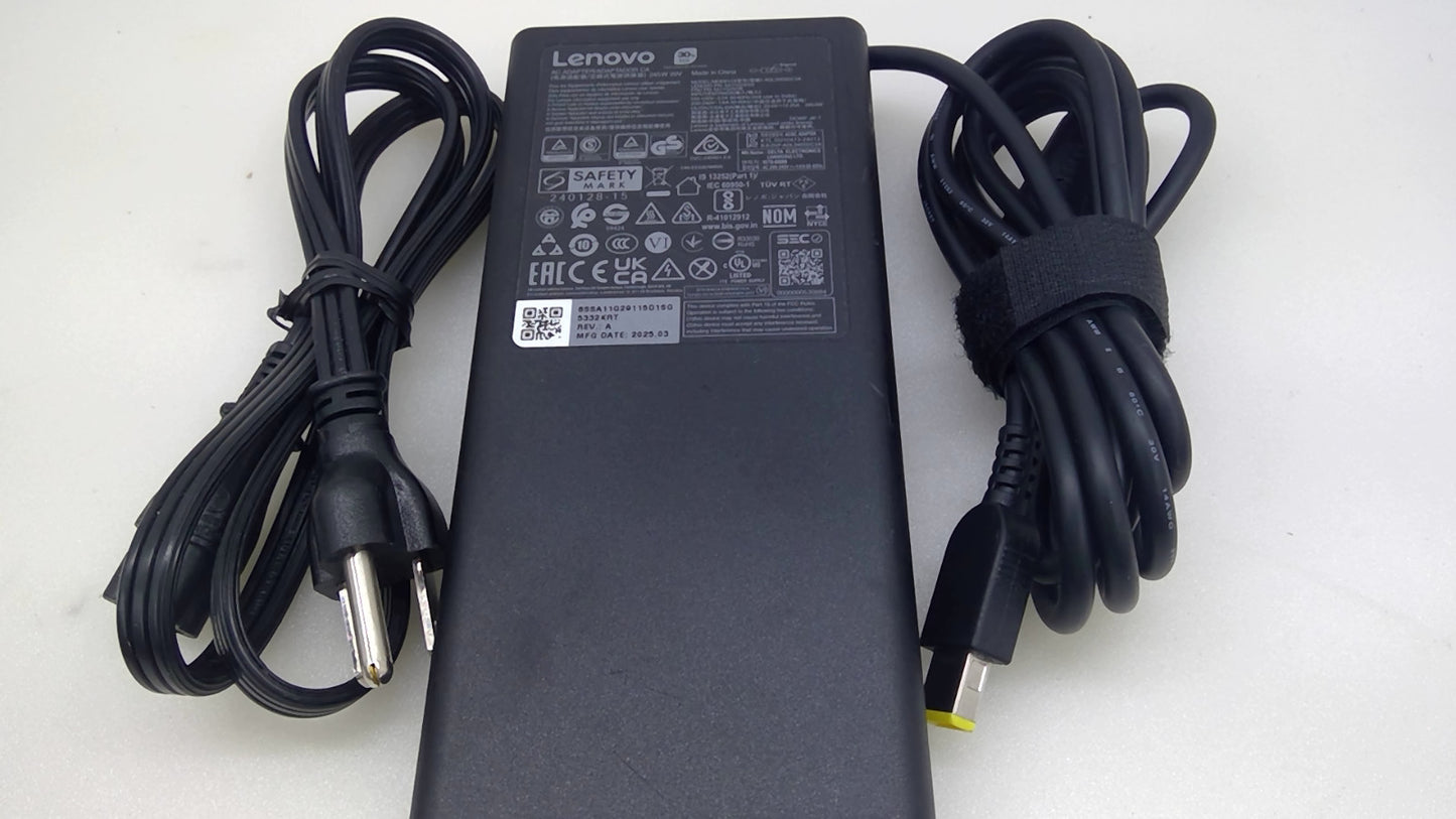 Lenovo 245W AC Adapter Slim Tip ADL245SDC3A FRU SA11Q29116 OEM Charger