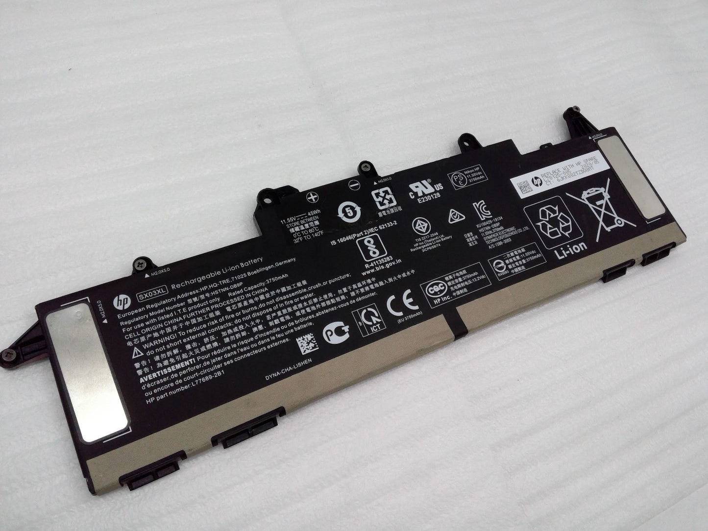 Genuine HP SX03XL  Battery for HP ProBook X360 435 G7 G8 HSTNN-DB9P