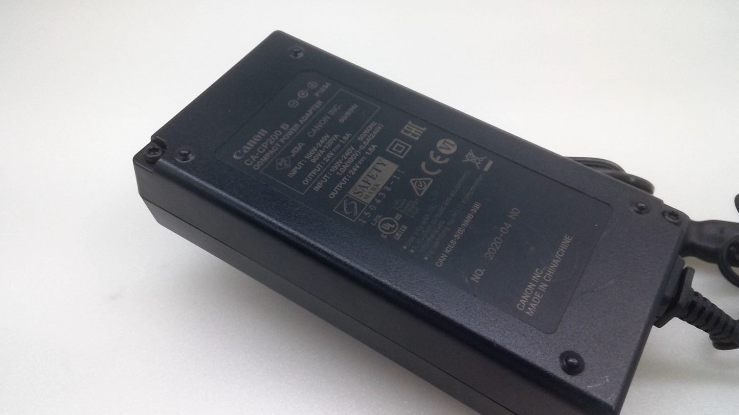 Genuine Canon CA-CP200 B SELPHY CP900 Compact Power Supply Adapter 24V 1.8A