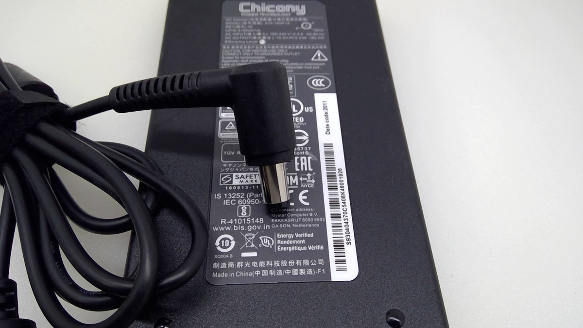 Genuine Chicony A15-180P1A 180W 19.5V 9.23A AC Adapter A180A012L 7.5x5.0mm