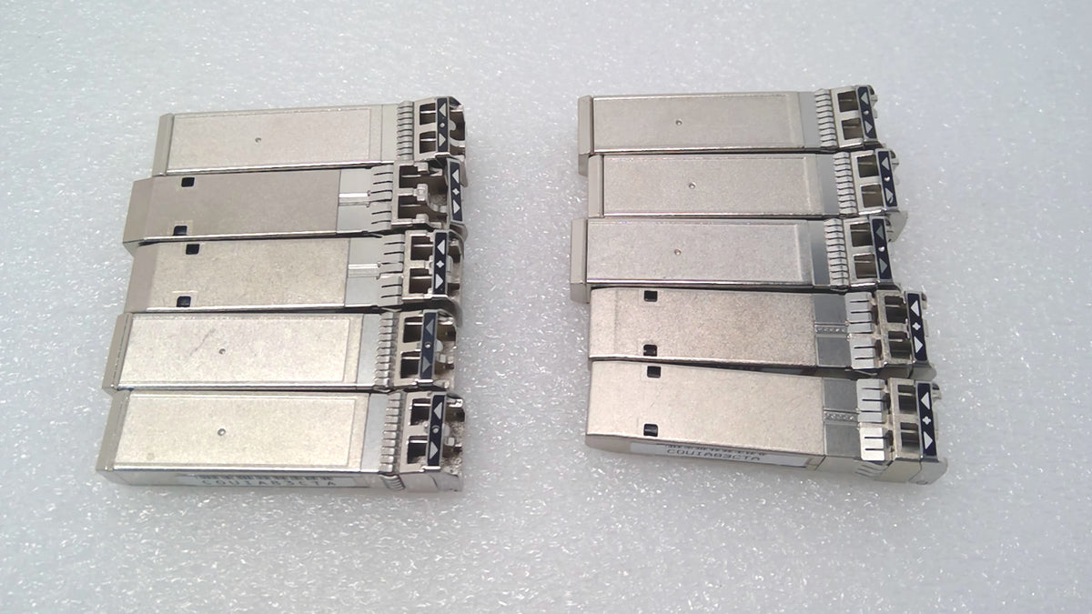 X10 Genuine Cisco DS-SFP-FC16G-SW 10-2666-01 16Gbps FC SW SFP+ MMF Transceiver