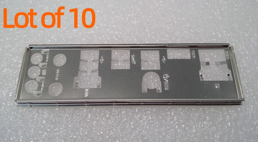 LOT OF 10 ASUS PRIME B660M-A AC D4 /B760M-A AX Mainboard Backplane I/O Shield