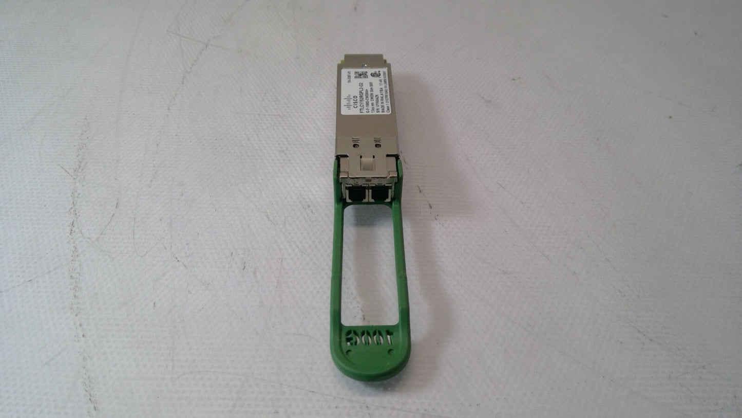 CISCO FTLC1152RGPL2-G2 G-F-100G-CWDM4= 13xx nm CWDM 2km SMF