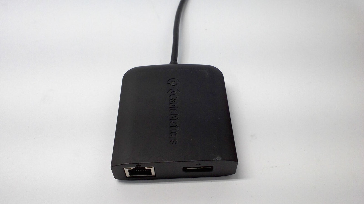 Cable Matters USB-C Multiport Adapter 8K DP Power Delivery  201046