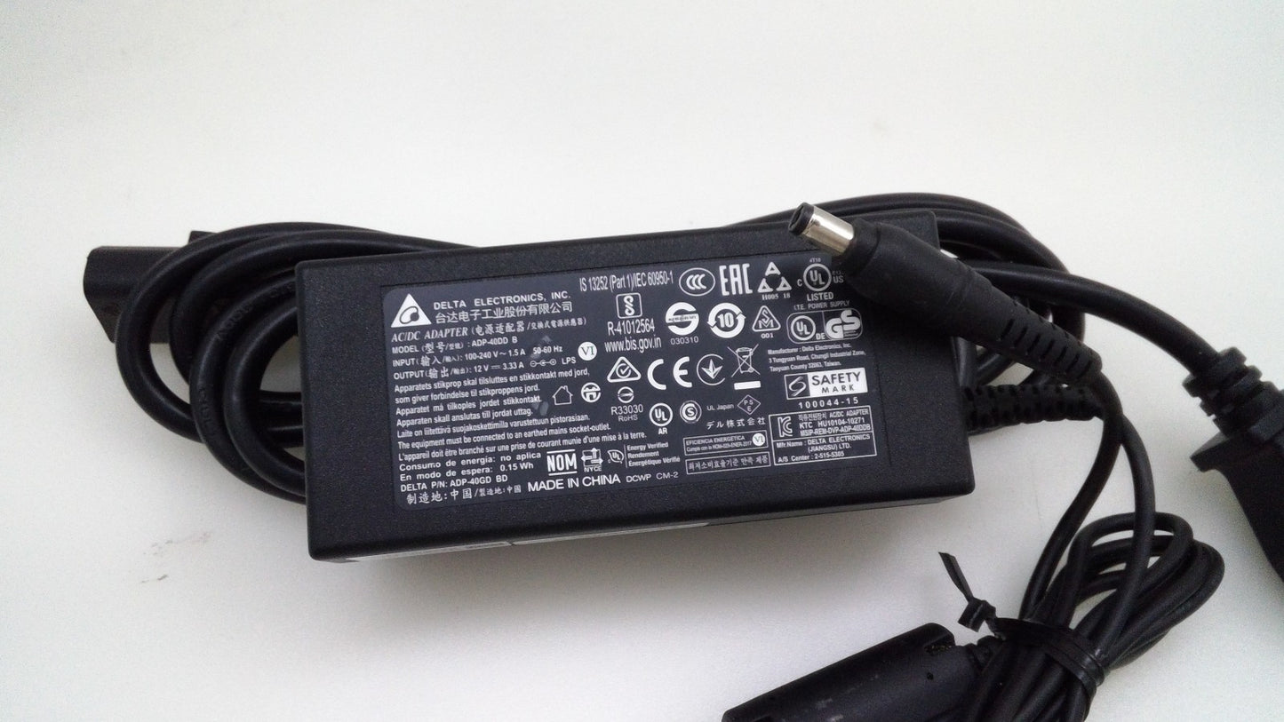 Genuine Delta for Dell Monitor AC Adapter ADP-40DD B ADP-40GD BD 0GXYHH