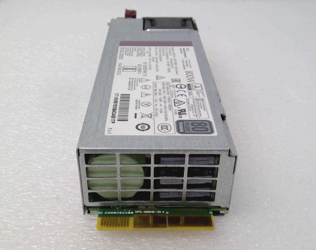 HPE HSTNS-PD44-1 800W Flex Slot Titanium Power Supply 866793-001 200V-240V PSU
