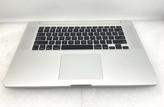 Genuine Apple MacBook Pro 15" A1398 2013 Top Case Palmrest US Keyboard Battery S