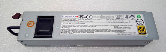 SuperMicro PWS-406P-1R 80 Plus Gold 400W Power Supply