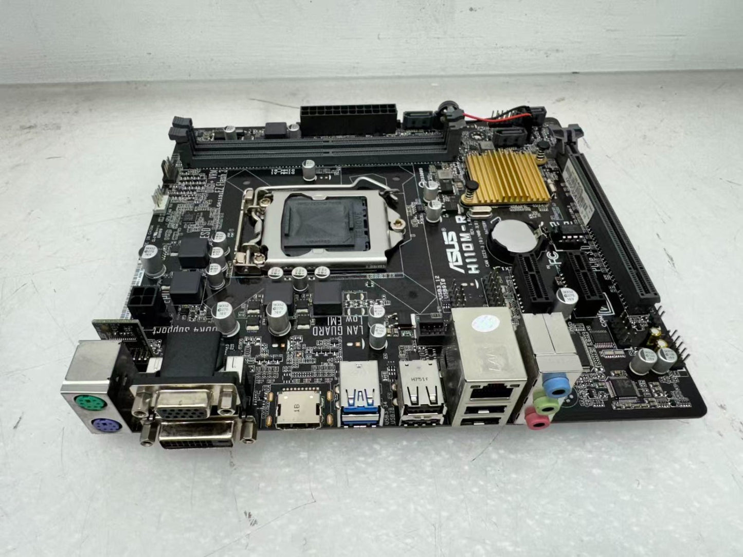 ASUS H110M-R micro ATX Motherboard Socket LGA 1151 DDR4 w/IO Shield