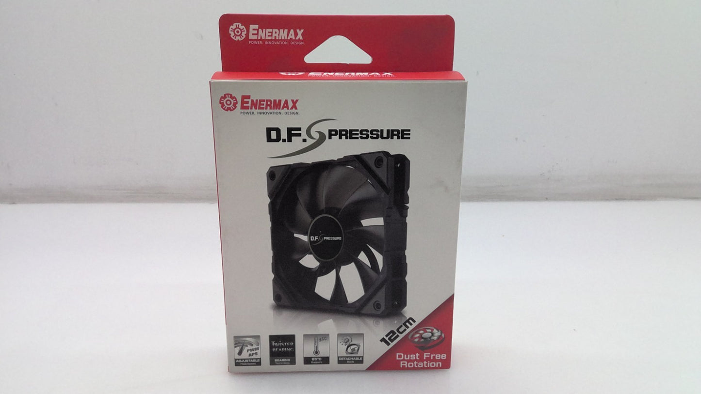 NEW Enermax 12cm Case Fan D.F. Pressure Dust Free Rotation 4pin Twister UCDFP12P