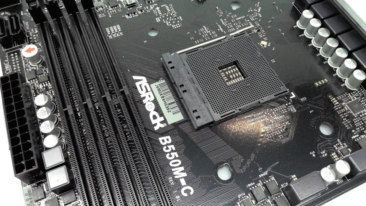 ASRock B550M-C Micro ATX Motherboard AMD Socket AM4 DDR4*Read*