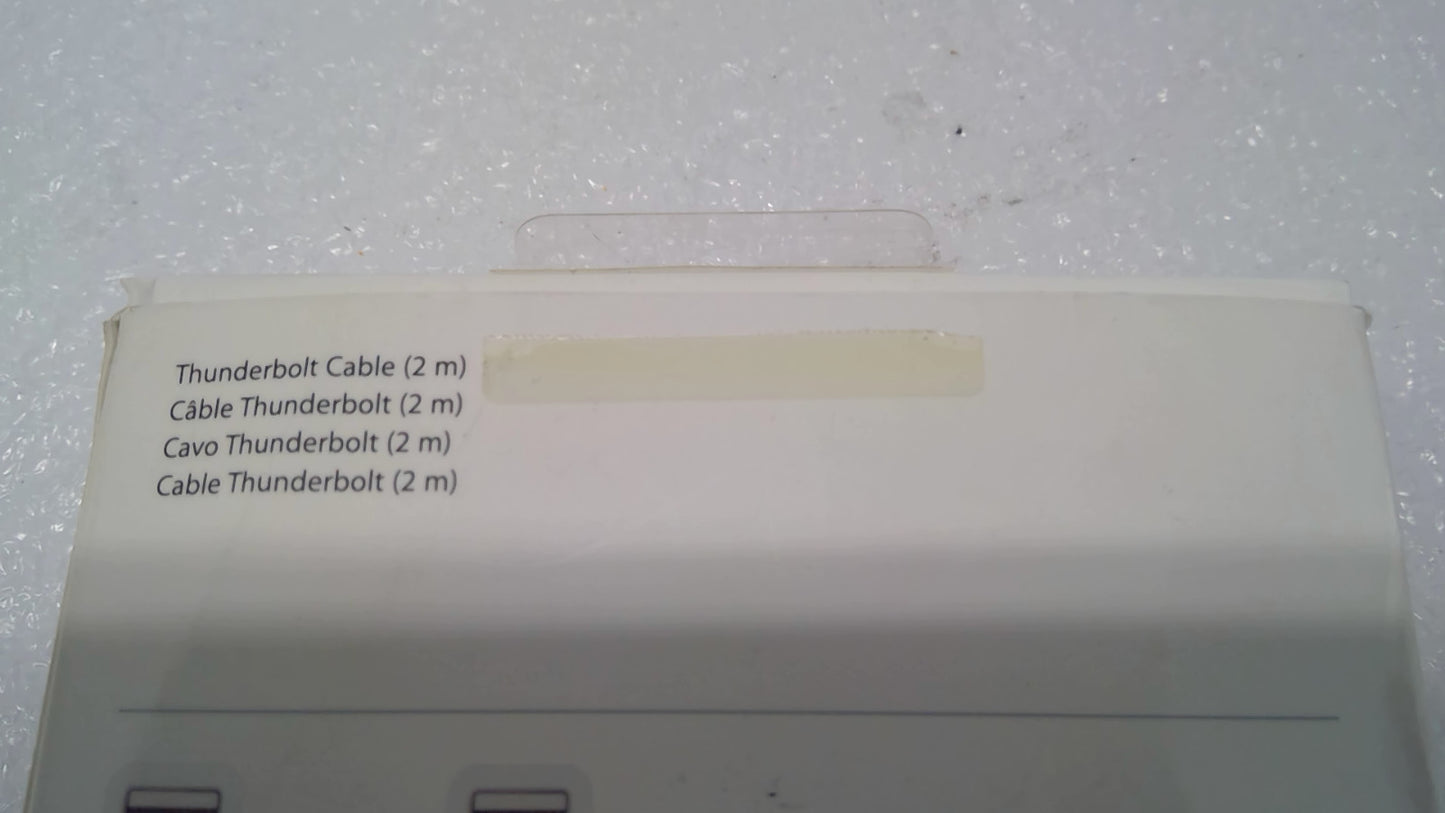 Genuine Apple Thunderbolt 2 Cable (2.0 m) -  6.6'  MD861LL/A A1410 OPEN BOX