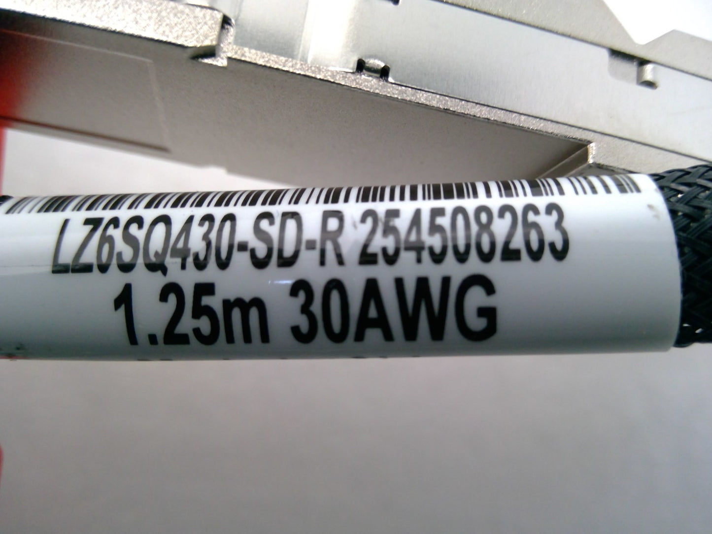 Luxshare 800G OSFP DAC Cable 1.25m 30AWG LZ6SQ430-SD-R High Speed Copper