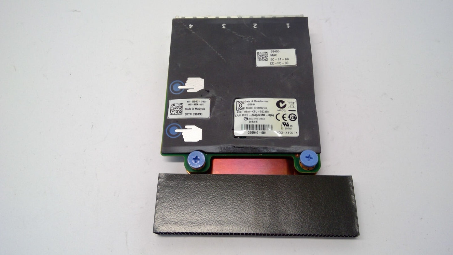 98493 Dell Intel X540/I350 2x 10GbE 2x 1GbE RJ-45 4-Port Network Daughter Card