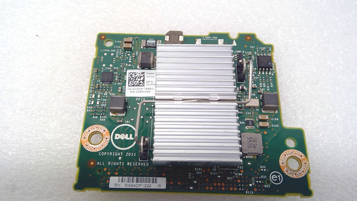 Dell M620 820 Broadcom 57810-K Dual-Port 10GB Network Daughter Card 0JVFVR JVFVR