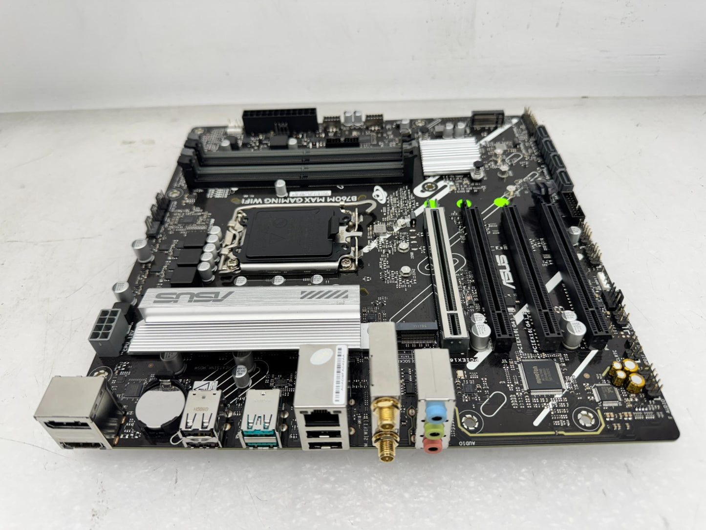 ASUS B760M MAX GAMING WIFI Motherboard DDR5 Intel Socket 1700 *READ*
