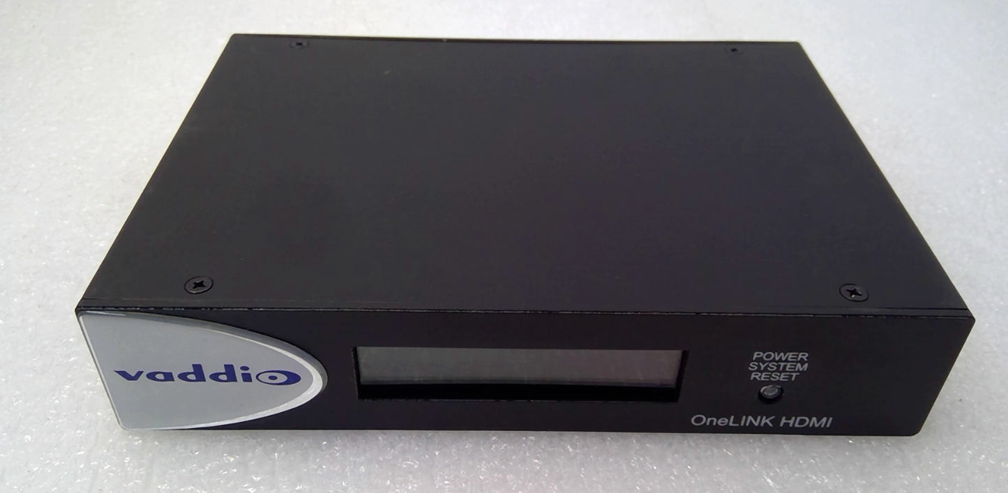 Vaddio 998-1105-043 Onelink HDMI Interface CAMERA I/O - HDMI RS-232 NETWORK IR