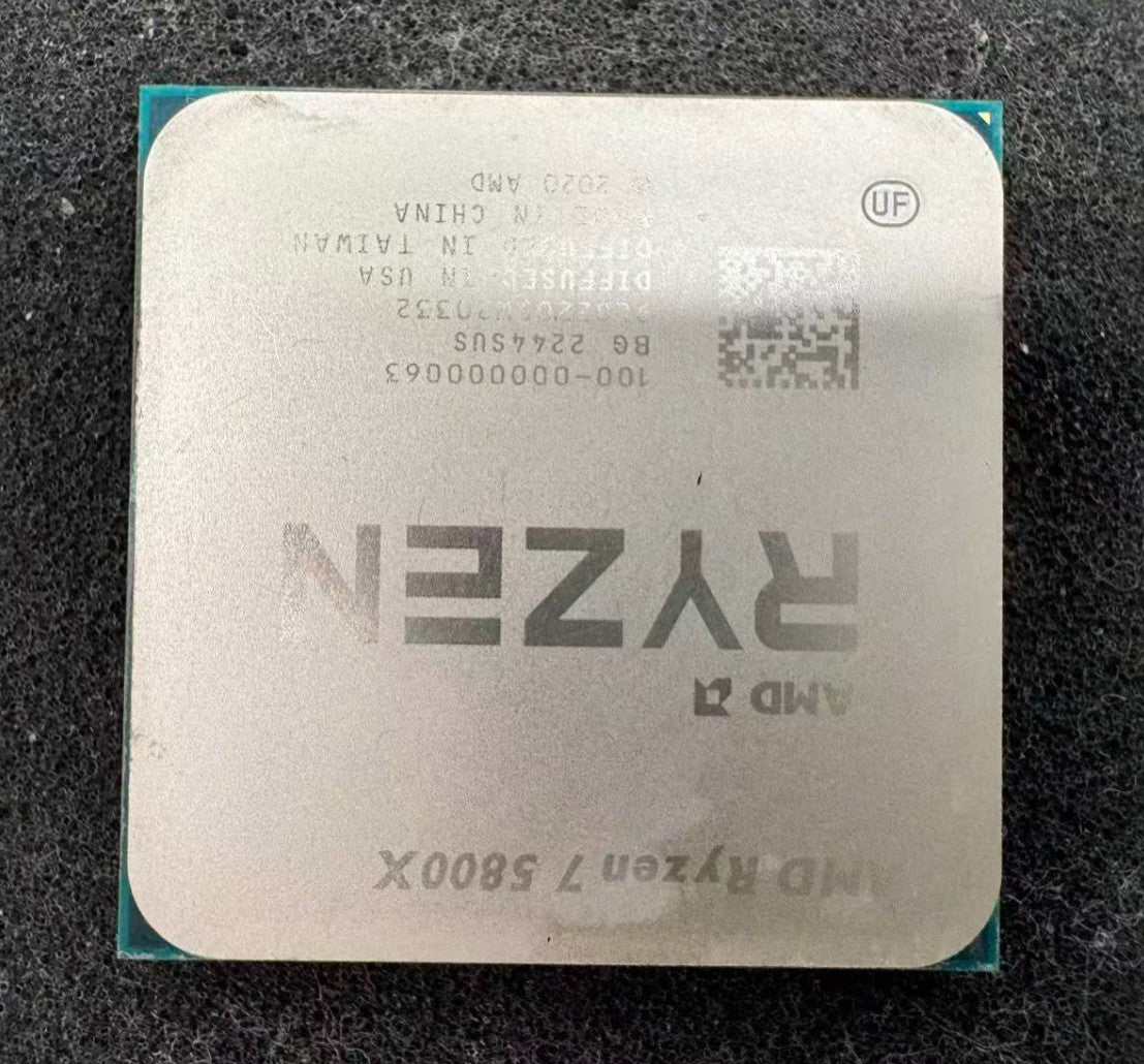 AMD Ryzen 7 5800X Desktop Processor 3.8GHz, 8-Core, 16-Thread Socket AM4 Tested