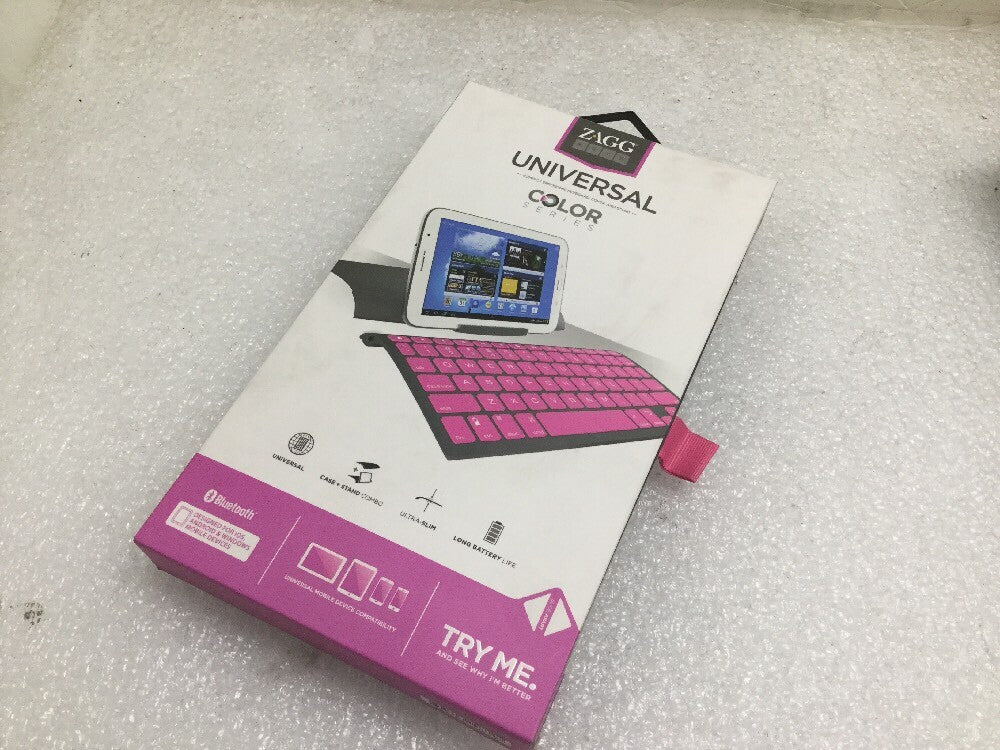 ZAGG Universal Bluetooth Keyboard Case for Apple Samsung Bluetooth Devices