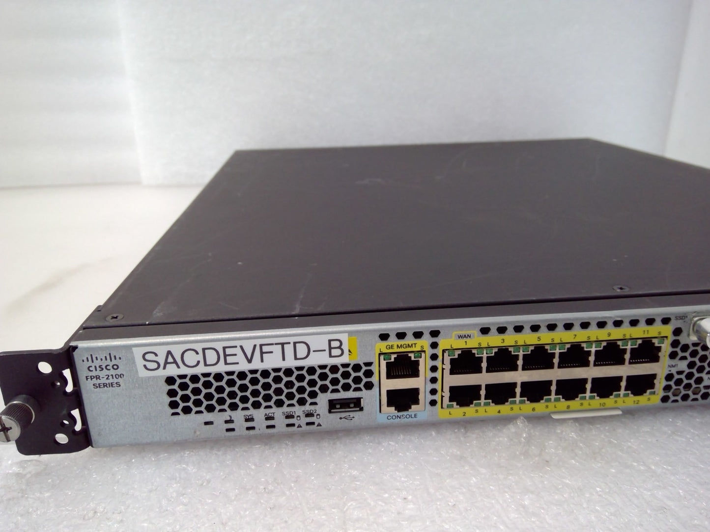 Cisco FPR-2130 Firepower NGFW Firewall Appliance 1U Rackmount ASA FTD Security