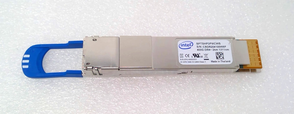 INTEL SPTSHP3PMCWS 400G QSFP-DD DR4 2km 1311nm Transceiver Module