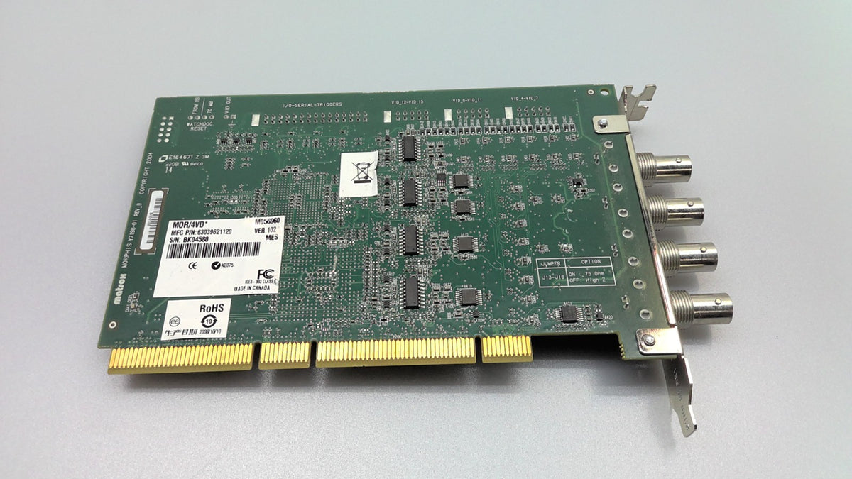 MATROX MORPHIS Y7198-01 REV B MOR/4VD Capture card pci-x4-channel